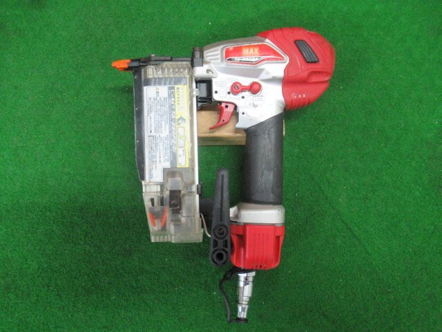 ♪　MAX　マックス　TA-250P2(D)　ピンネイラ　常圧　釘打機　エアダスタ付き　※本体のみ　動作確認済み　中古品　展示品　成田店　r3667