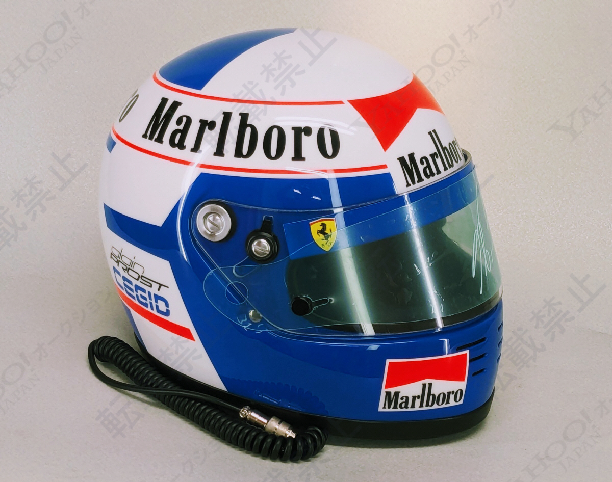 アラン プロスト レプリカヘルメット 90年仕様 フェラーリ F1 アラン プロスト レプリカヘルメット 90年仕様 フェラーリ F1