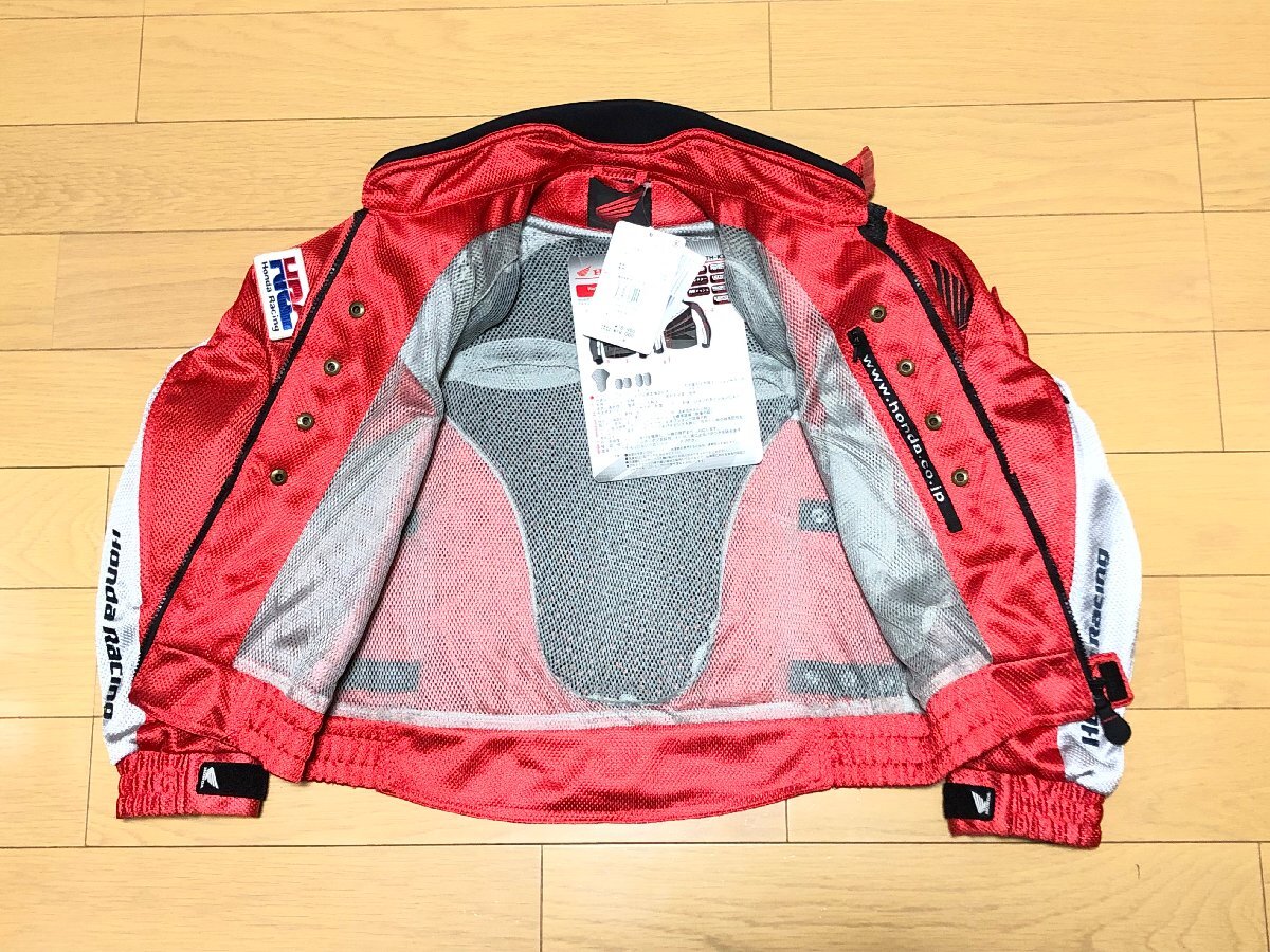  last price cut!! out of print rare # Honda racing HRC Rider's wing Mark mesh jacket regular price 18,900 jpy #S size 