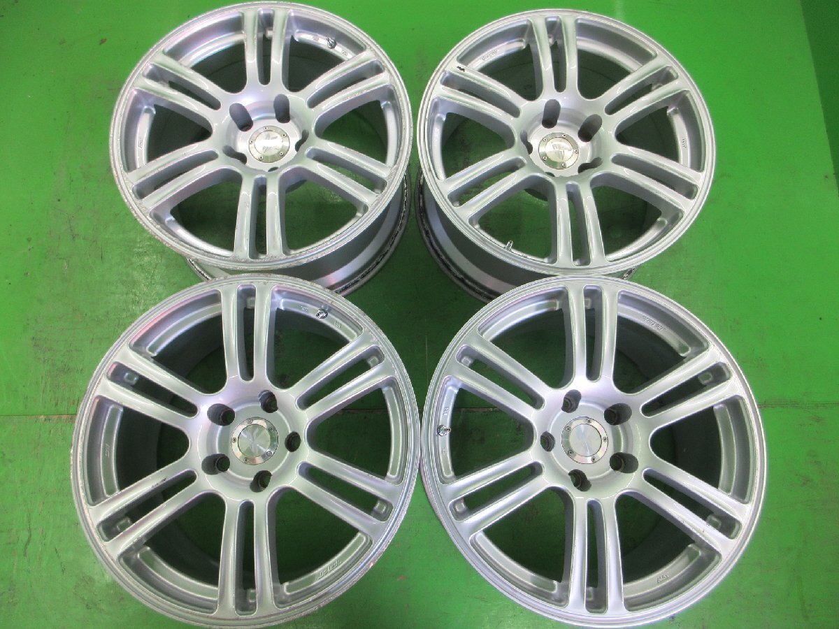 PCD114.3 Do-Luck Double Six MAT ドゥーラック 8.5j/+30 9j/+48 ハブ約73㎜ 4本セット! 中古 ドリ車