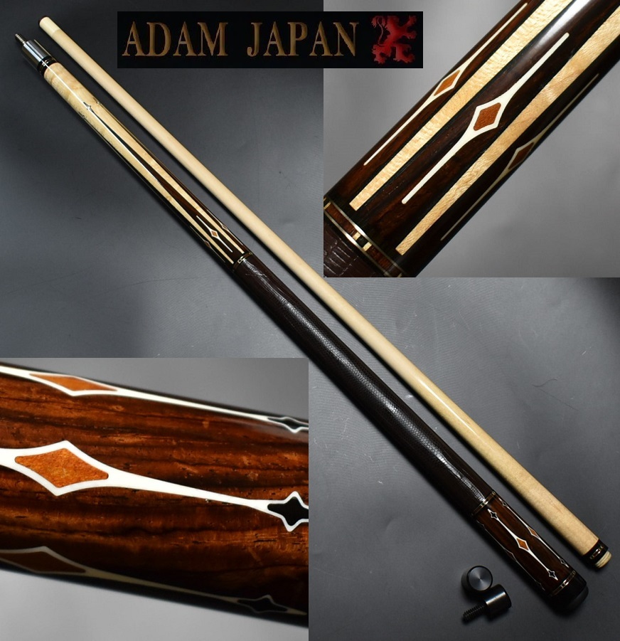 25840円 ☆LEGEND ADAM cue アダム 6剣 リザード本革 ジョイント 25840円 ☆LEGEND ADAM cue アダム 6剣 リザード本革 ジョイント
