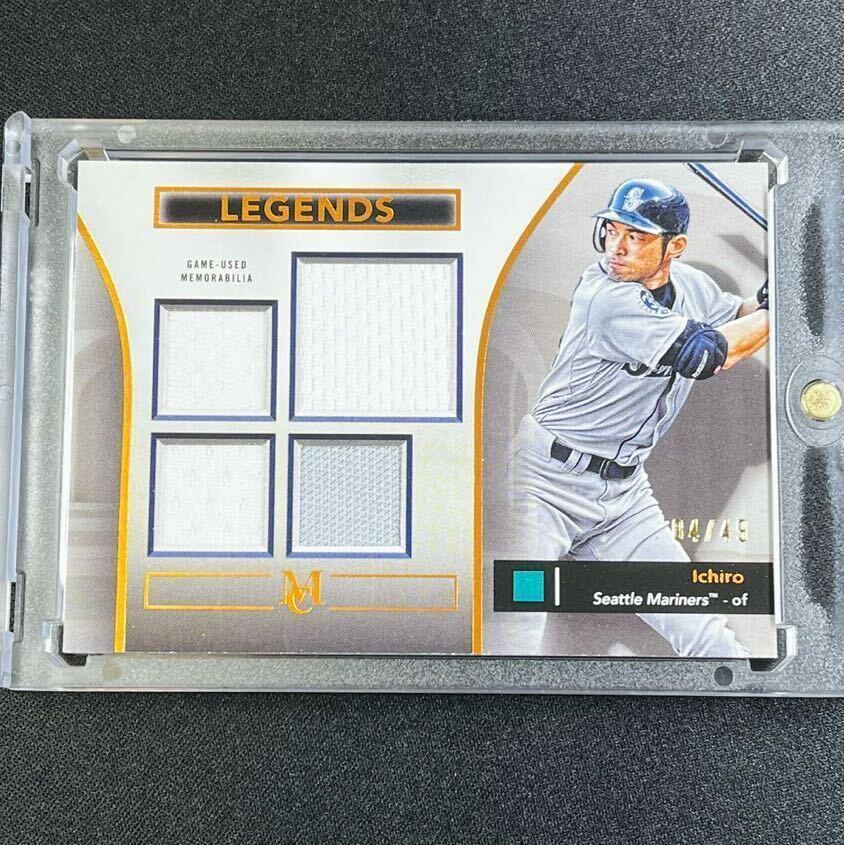 最新 49枚限定 2024 Topps Museum イチロー 実使用ジャージーカード ミュージアム MLBジャージーパッチサイン等各種メモラビリアカード
