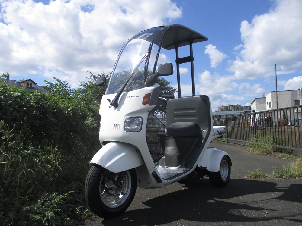 横浜発　4スト　TA03-111番　アルミステップボード　ジャイロキャノピー　ドライブベルト、ウエイトローラー、エンジンオイル新品交換済み