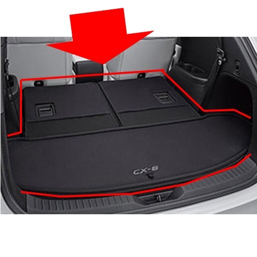 ◆新品 未使用 純正部品 マツダ CX-8 KG5P KG2P プロテクション ラゲッジトレイ ソフトタイプ XD L Package MAZDA オプション パーツ◆