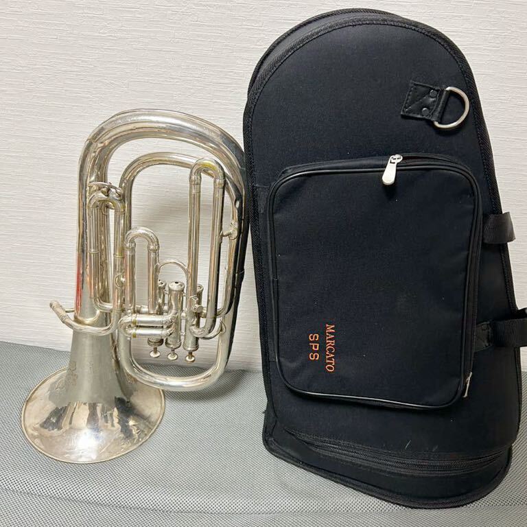 Yahoo!オークション - hawkes&son バリトンホルン マルカートの Yahoo!オークション - hawkes&son バリトンホルン マルカートの