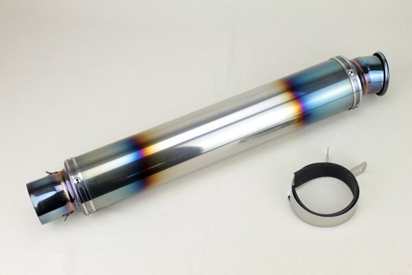 450mm silencer . color GSX-R1000 GSX1300R Hayabusa GSX400 Impulse Inazuma Bandit GSX-R600