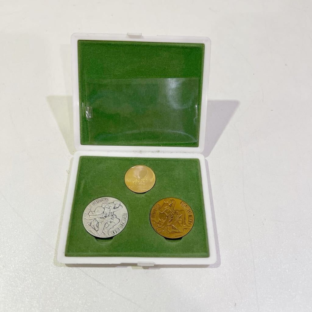 1964年 東京オリンピック 記念硬貨 記念メダル 金銀銅|美術品 1964年 東京オリンピック 記念硬貨 記念メダル 金銀銅|美術品