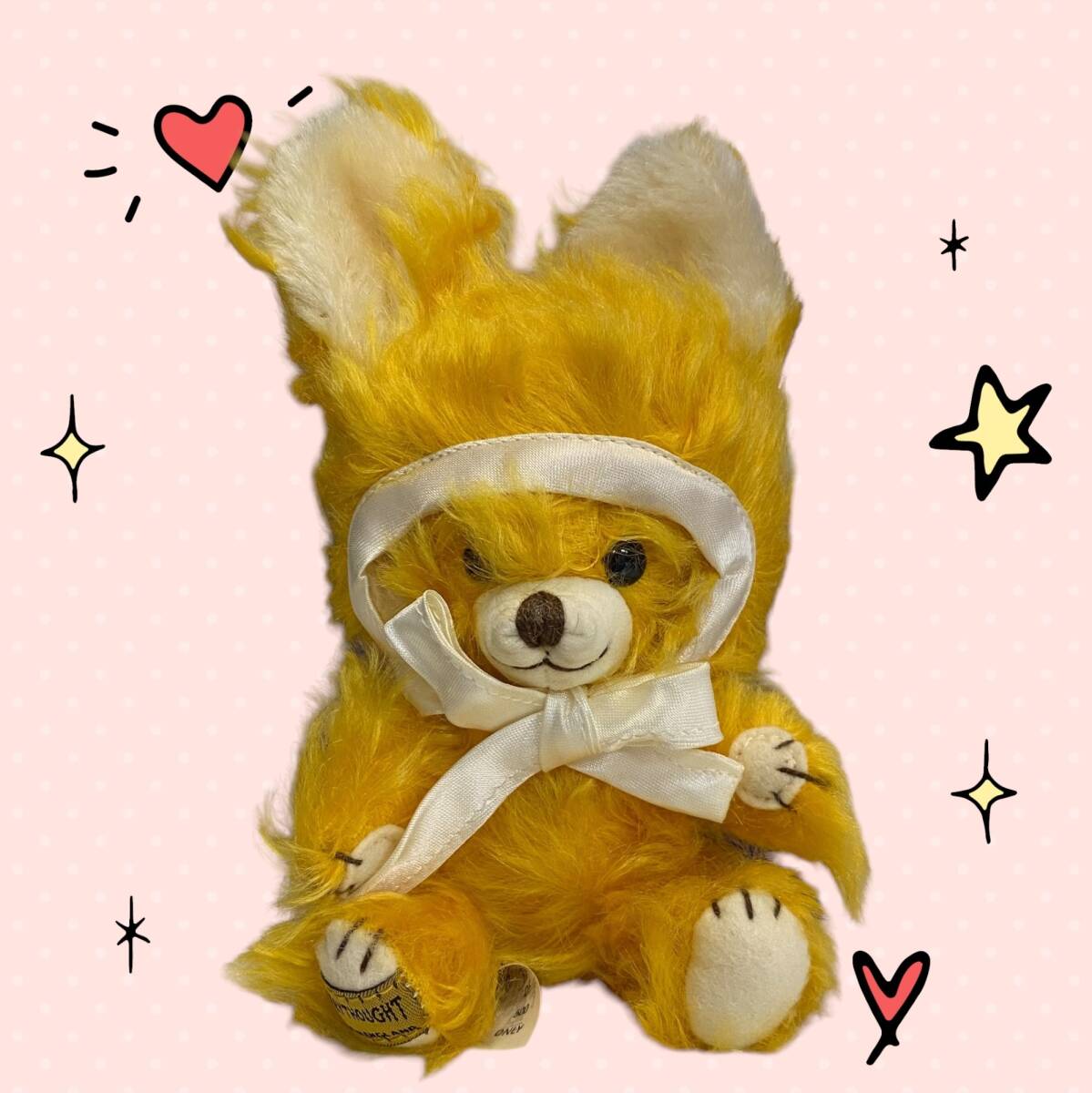 【保管品】マイクロチーキー バニー CHEEKY EASTER BUNNY 世界限定 500体 6インチ テディベア メリーソート A71637R3F