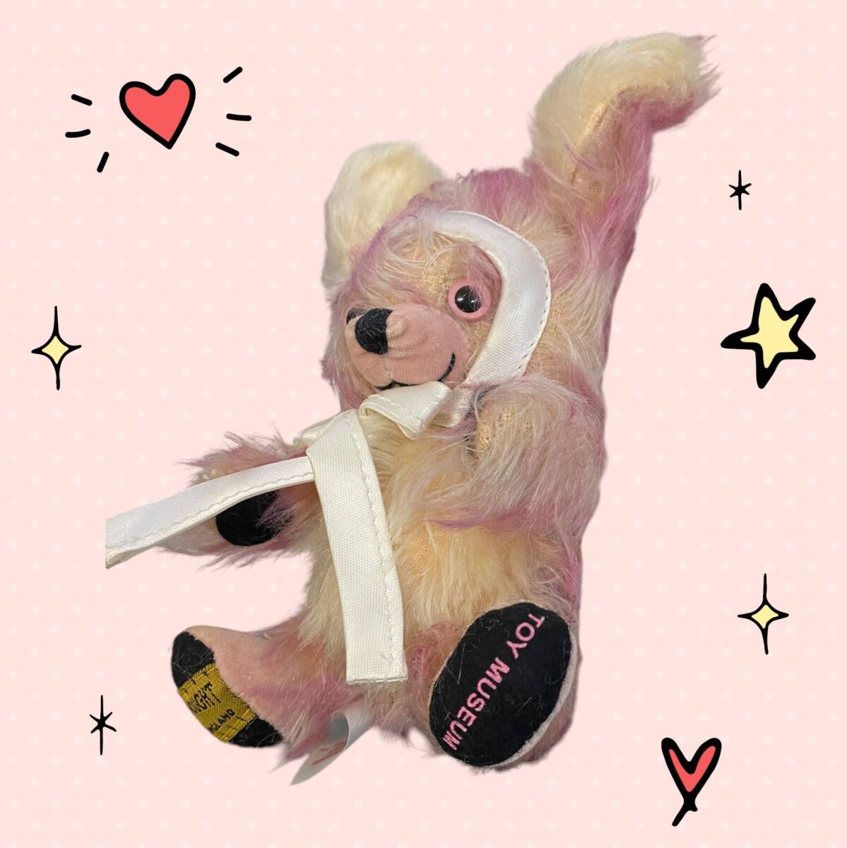 nkmm トイミュージアム限定 チップドピンクバニーパンキンヘッド nkmm トイミュージアム限定 チップドピンクバニーパンキンヘッド