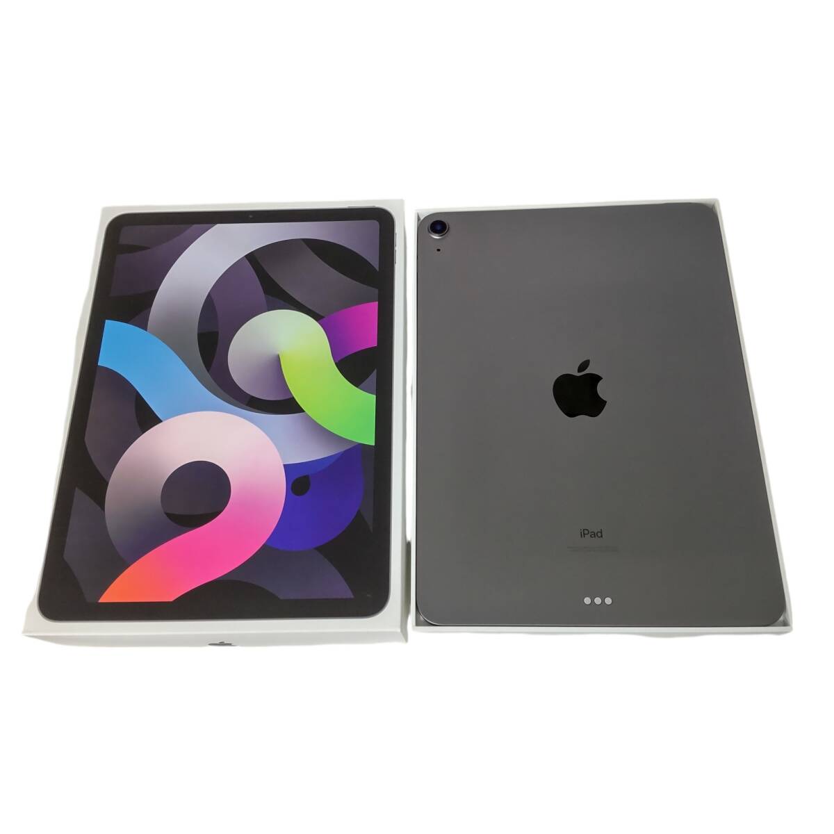 【中古品】初期化済 Apple iPad Air 第4世代 Wi-Fiモデル 64GB MYFM2J/A スペースグレイ タブレット端末 L71885RL