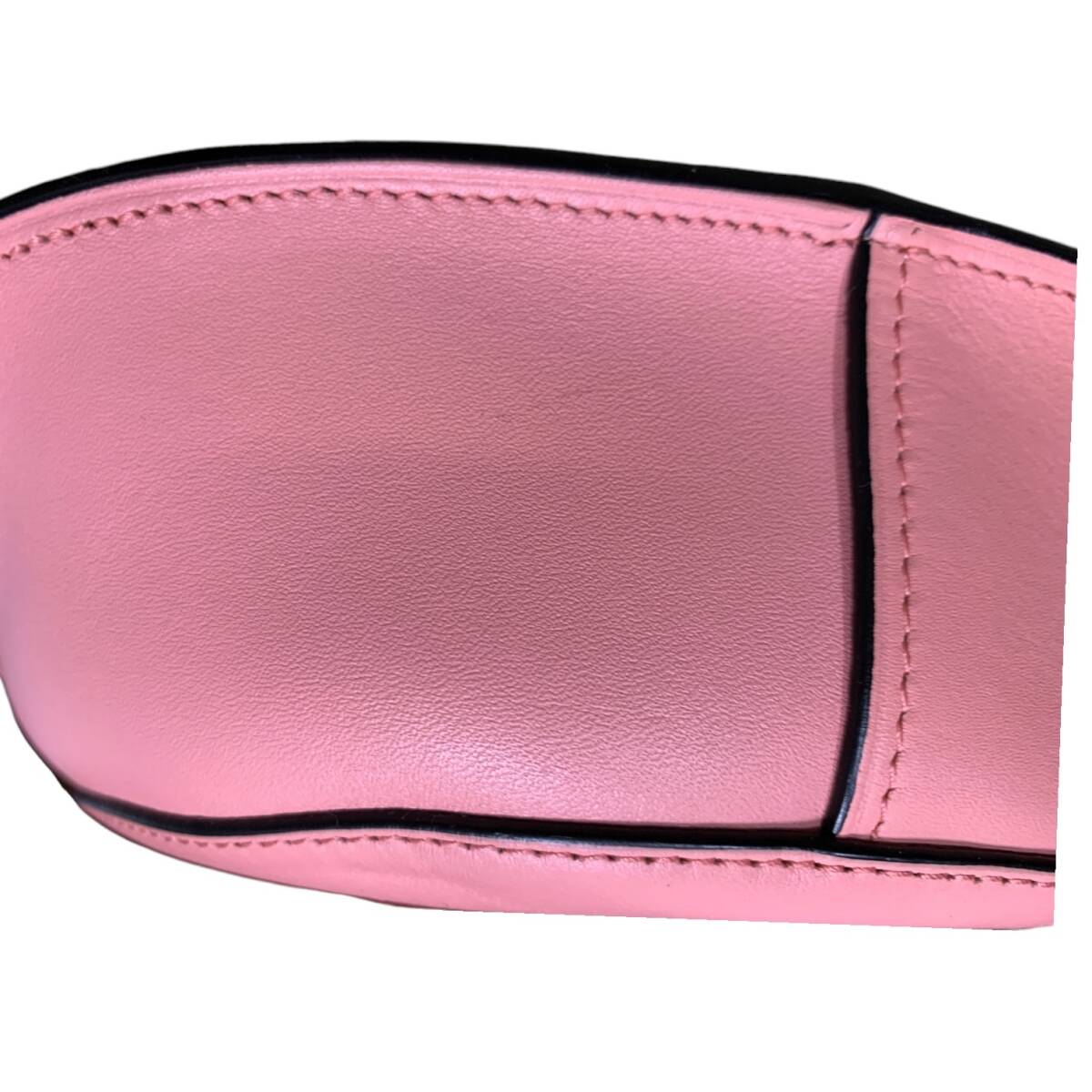 ◆中古品◆ ロエベ LOEWE ショルダーバッグ GATE FRAME ゲートフレームスモールバッグ レザー ピンク系マルチカラー 保存袋有 V68745NSD