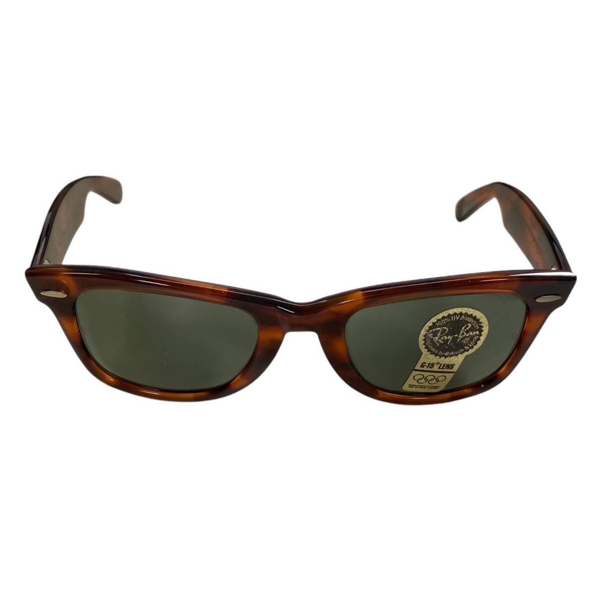 【中古品】 Ray-Ban レイバン USA製 WAYFARER ウェイファーラー 60□15 130 サングラス ケース無し L67639RD