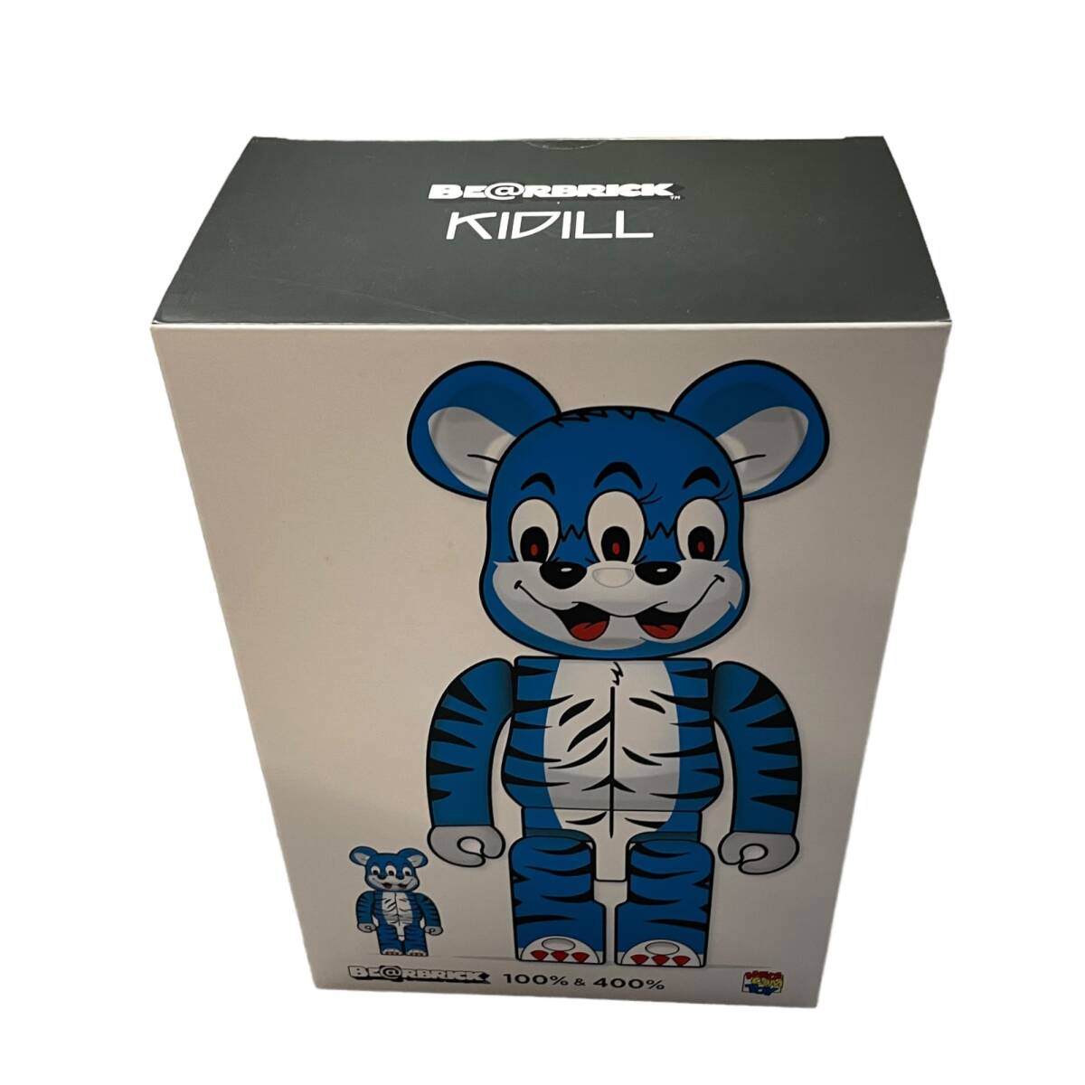 ◆未使用品◆メディコム・トイ BE@RBRICK ベアブリック KIDILL BEAR 100% 400% 人形 X64399NI