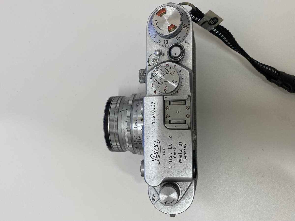 Ernst Leitz Wetzlar レンジファインダーカメラ動作未確認 LAICA (ライカ) レトロカメラ DRP Ernst Leitz Wetzlar レンジ