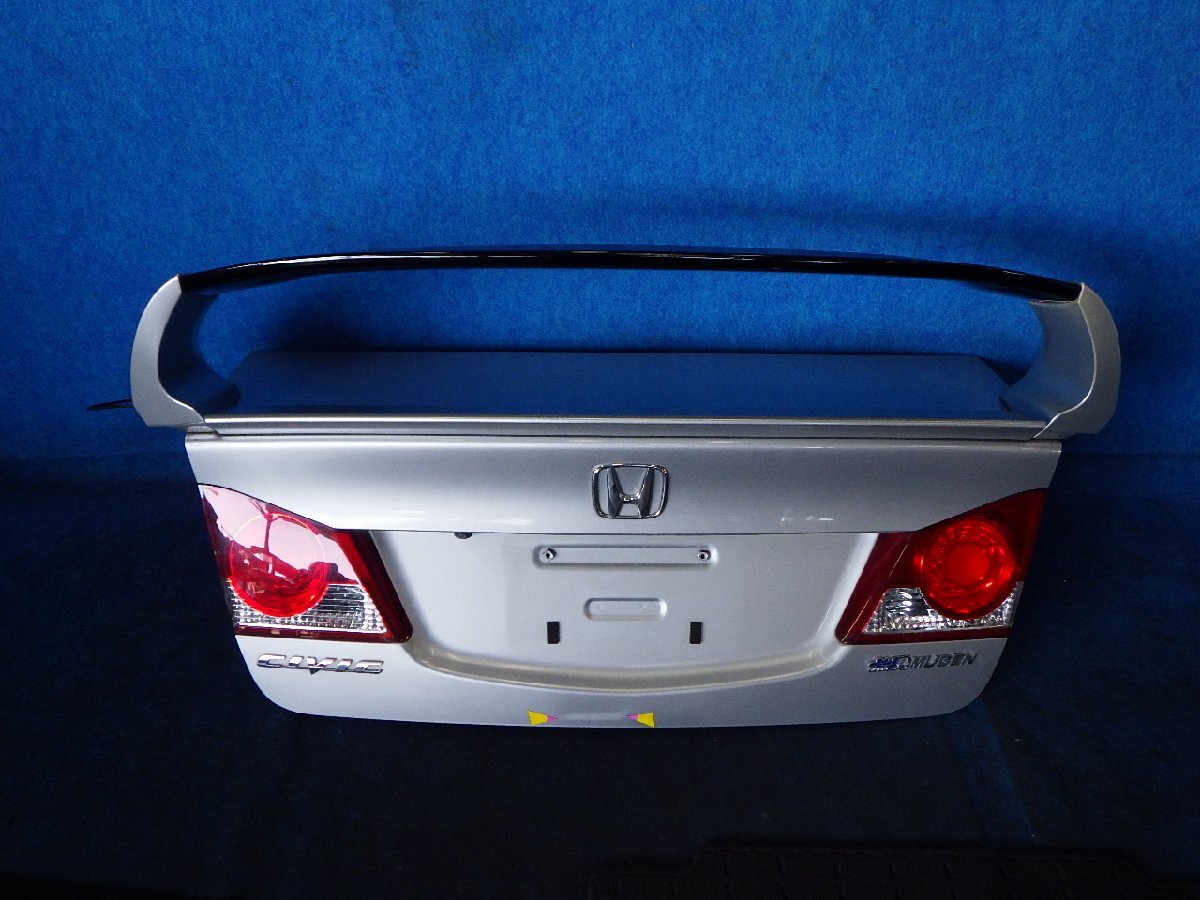 ★個人宅不可★　シビック ハイブリッド　MXST　FD3　2008/06　トランク、テールフィニッシャー、スポイラーASSY　要補修品　（912115）