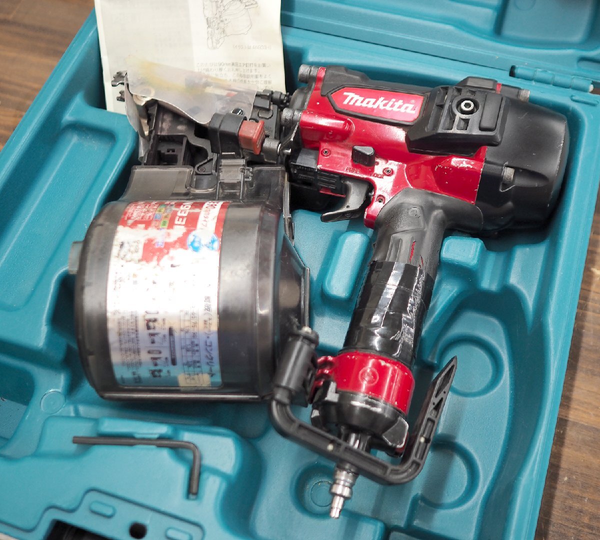 makita マキタ 高圧エア釘打 AN933H エアダスタ付 ワイヤ釘 45～90mm シート釘 45～75mm対応 JIS規格N90・CN90対応