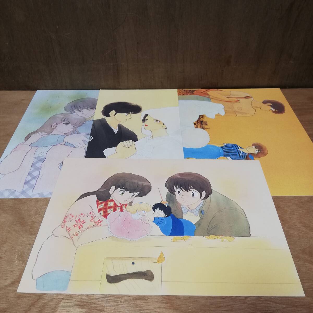 めぞん一刻 描きおろし複製画集 想い 高橋留美子 小学館 カラー8 めぞん一刻 描きおろし複製画集 想い 高橋留美子 小学館 カラー8