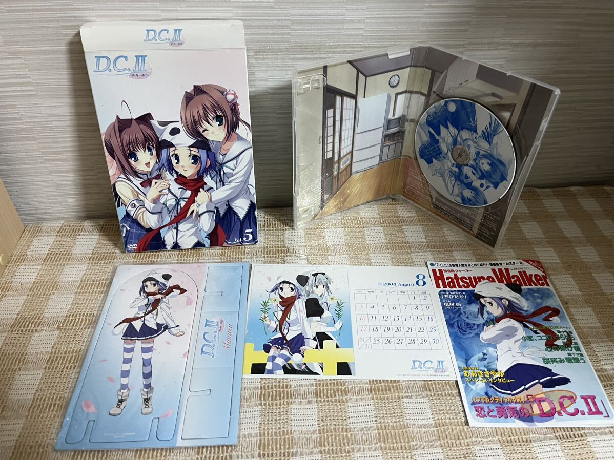 D.C.II ~ダ・カーポII~ 初回全5巻セットDVD 即決 送料無料 D.C.II ~ダ・カーポII~ 初回全5巻セットDVD 即決 送料無料