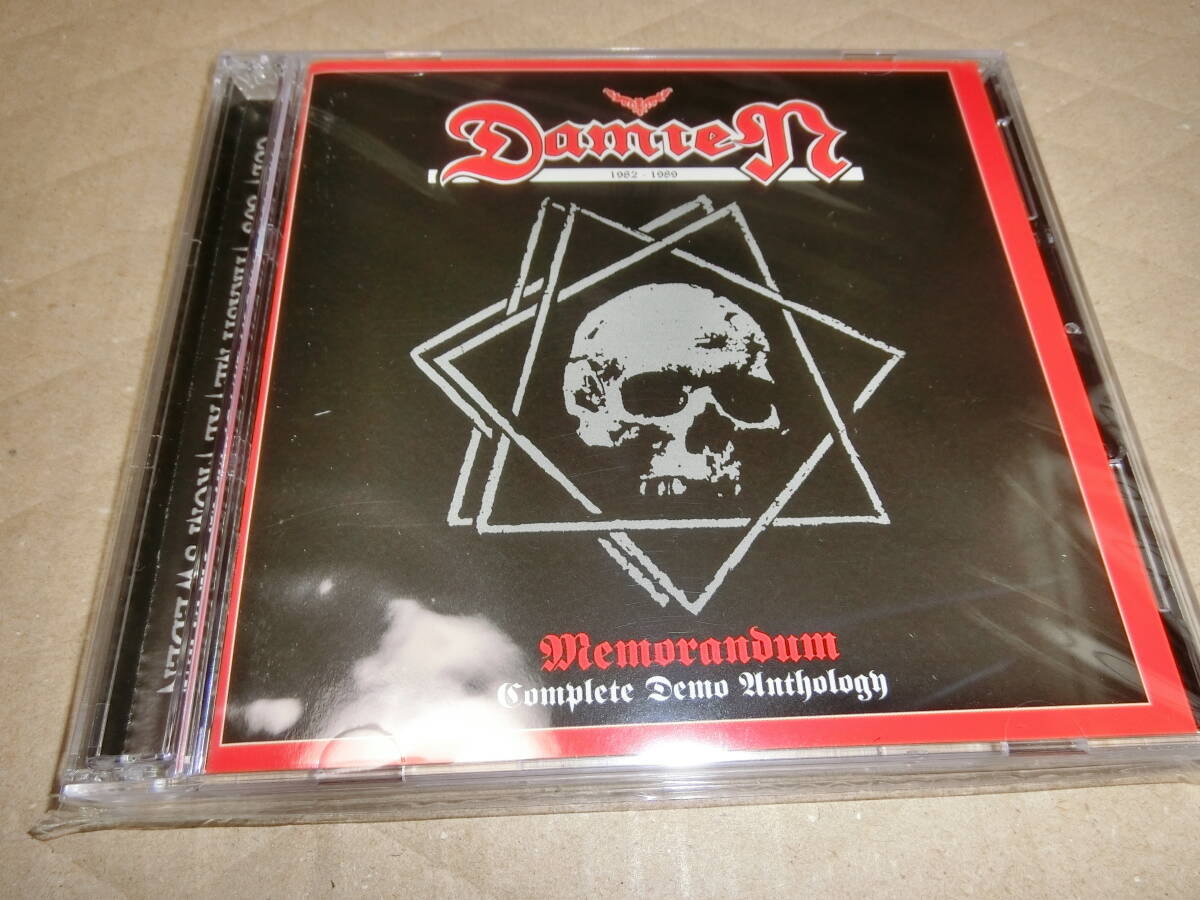 Damian(Sweden)/1982-1989 輸入盤CD　シールドされていませんが新品未開封　限定５００枚　シリアルナンバー THRASH