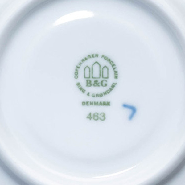 ビング・オー・グレンダール クリスマス・ローズ デミタスカップ＆ソーサー_画像5