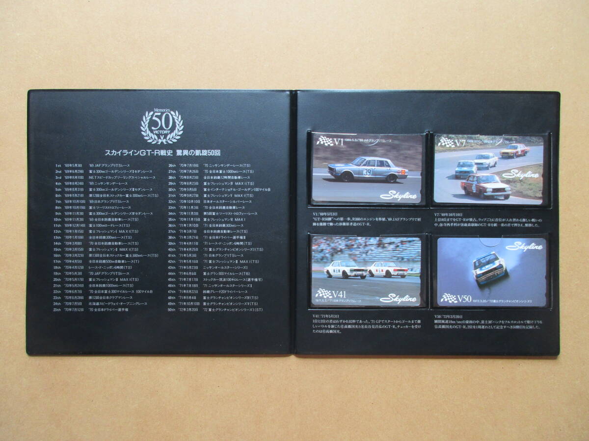 スカイラインGT-R テレホンカード スカイラインGT-R戦史 驚異の スカイラインGT-R テレホンカード スカイラインGT-R戦史 驚異の