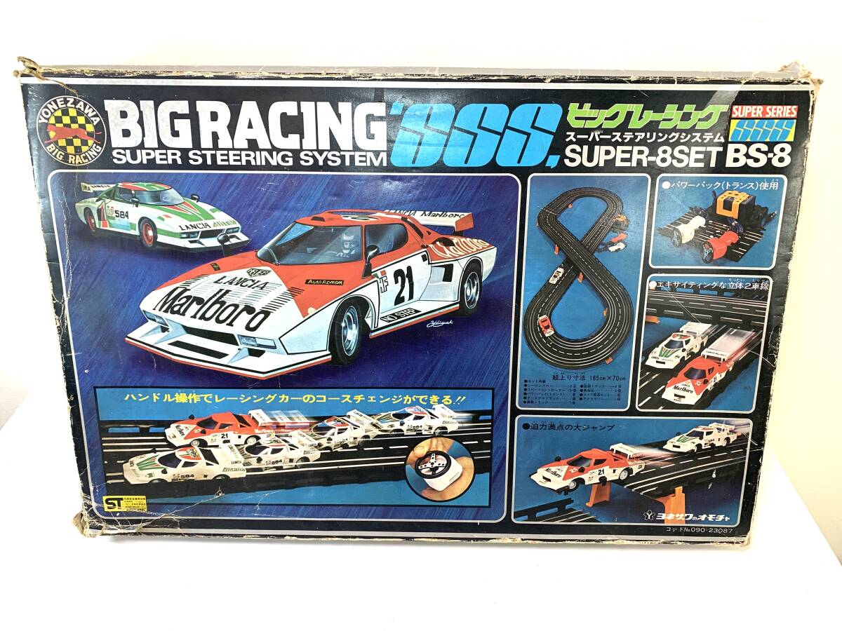 ヨネザワ BIG RACING SSS ビッグレーシング SUPER-8SET BS-8 スロットカー おもちゃ 昭和レトロ 中古 現状品  szlp(コース)｜売買されたオークション情報、Yahoo!オークション(旧ヤフオク!) の商品情報をアーカイブ公開 -  オークファン（aucfan.com）