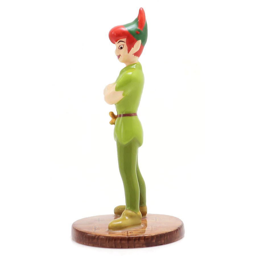 ディズニー ピーターパン 陶器フィギュア 腕組みしているピーターパン 中国製_画像2