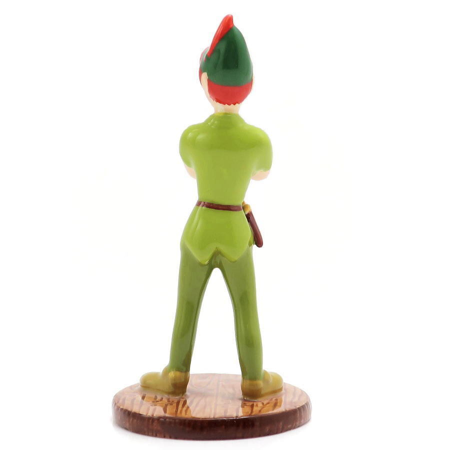 ディズニー ピーターパン 陶器フィギュア 腕組みしているピーターパン 中国製_画像3