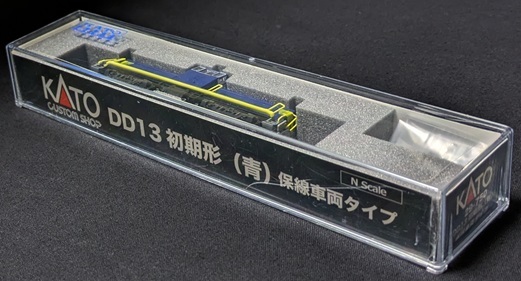 ★KATO（KATO CUSTOM SHOP）　29-750　DD13 初期形（青）保線車両タイプ