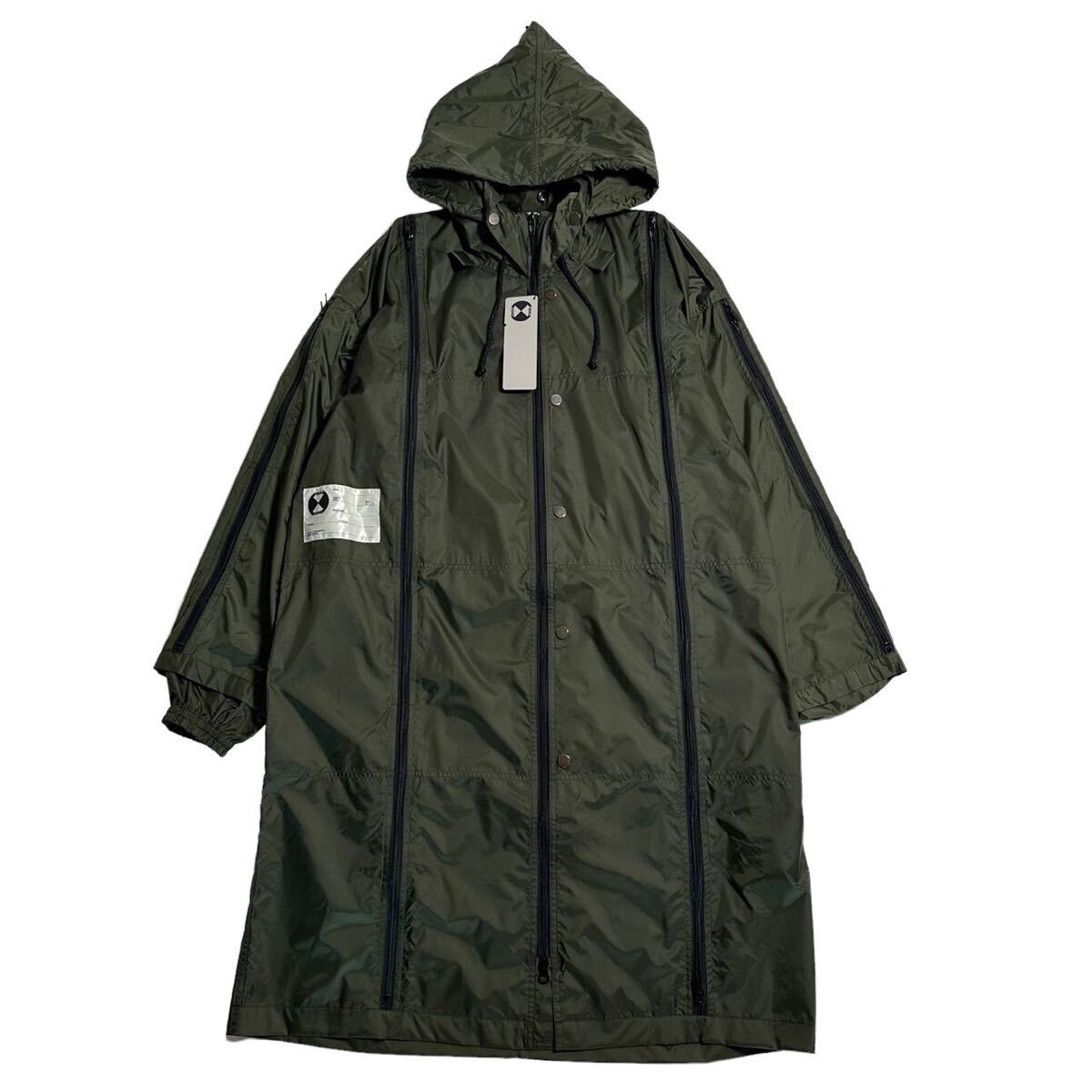 FINAL HOME ファイナルホーム 5zip hoodie ISSEY MIYAKE A-NET パーカー ナイロン 00's archive イッセイミヤケ Y2K japanese label
