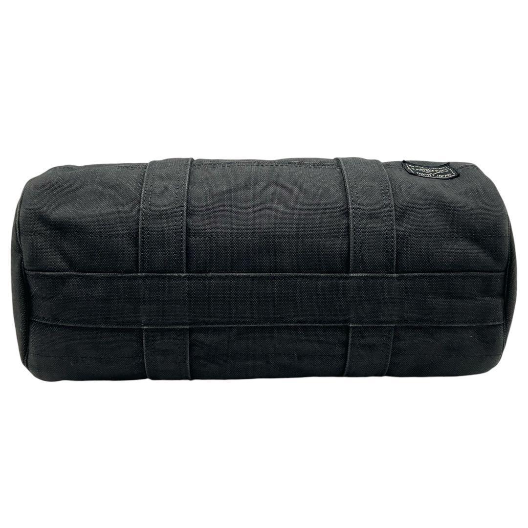 美品 PORTER ポーター ミニボストンバッグ ドラム ブラック 美品 PORTER ポーター ミニボストンバッグ ドラム ブラック