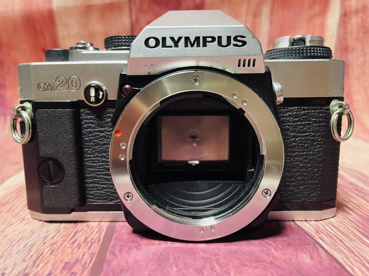 良品 OLYMPUS OM 20 オリンパス 一眼 シルバー ボディ 良品 OLYMPUS OM 20 オリンパス 一眼 シルバー ボディ