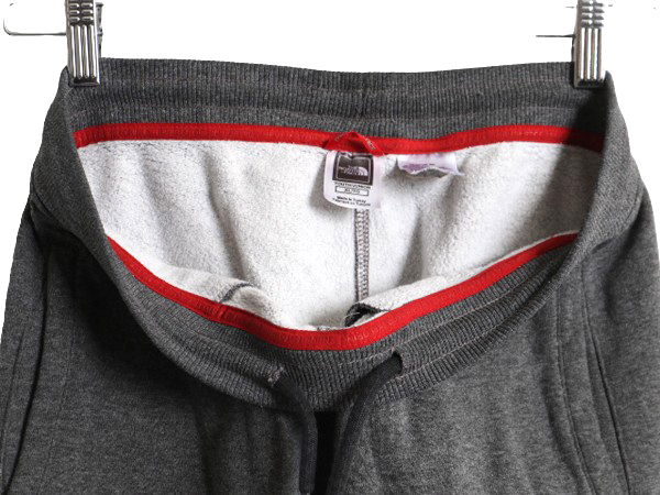 ノースフェイス ポケット付き スウェット パンツ キッズ XL メンズ S 程/ The North Face アウトドア トレーナー ワンポイント 里起毛 濃灰