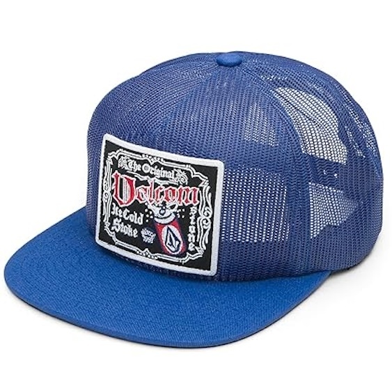 Volcom Ice Cold Cheese Trucker Hat Cap Patriot Blue キャップ