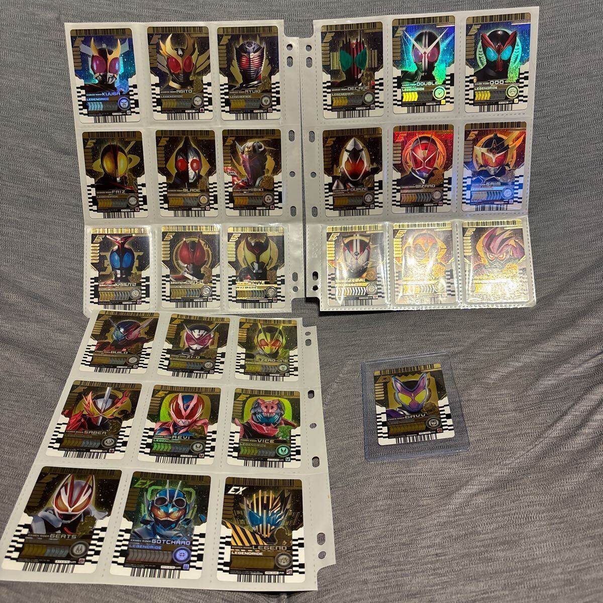 仮面ライダーTCG Rider's Legend ほぼコンプセット 仮面ライダーTCG Rider's Legend ほぼコンプセット List of