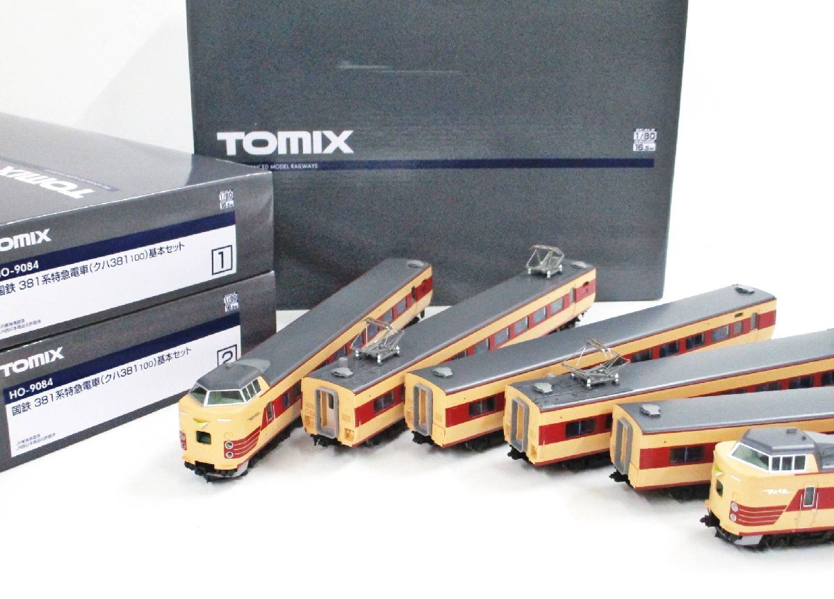 TOMIX HO-9084 国鉄 381系 クハ381-100 6両基本セットA【A'】chh092019