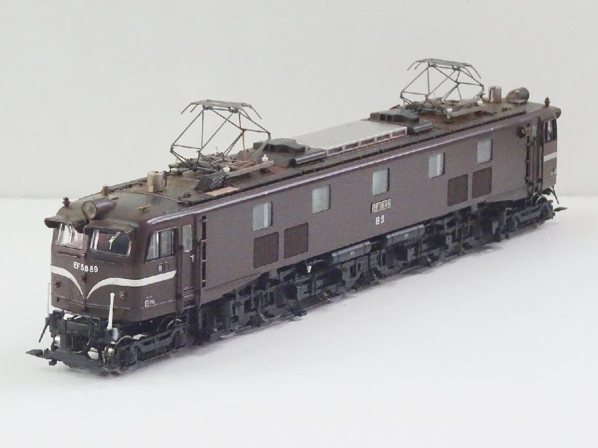 Yahoo!オークション - 天賞堂 72005 EF58形 89号機 茶色 Yahoo!オークション - 天賞堂 72005 EF58形 89号機 茶色
