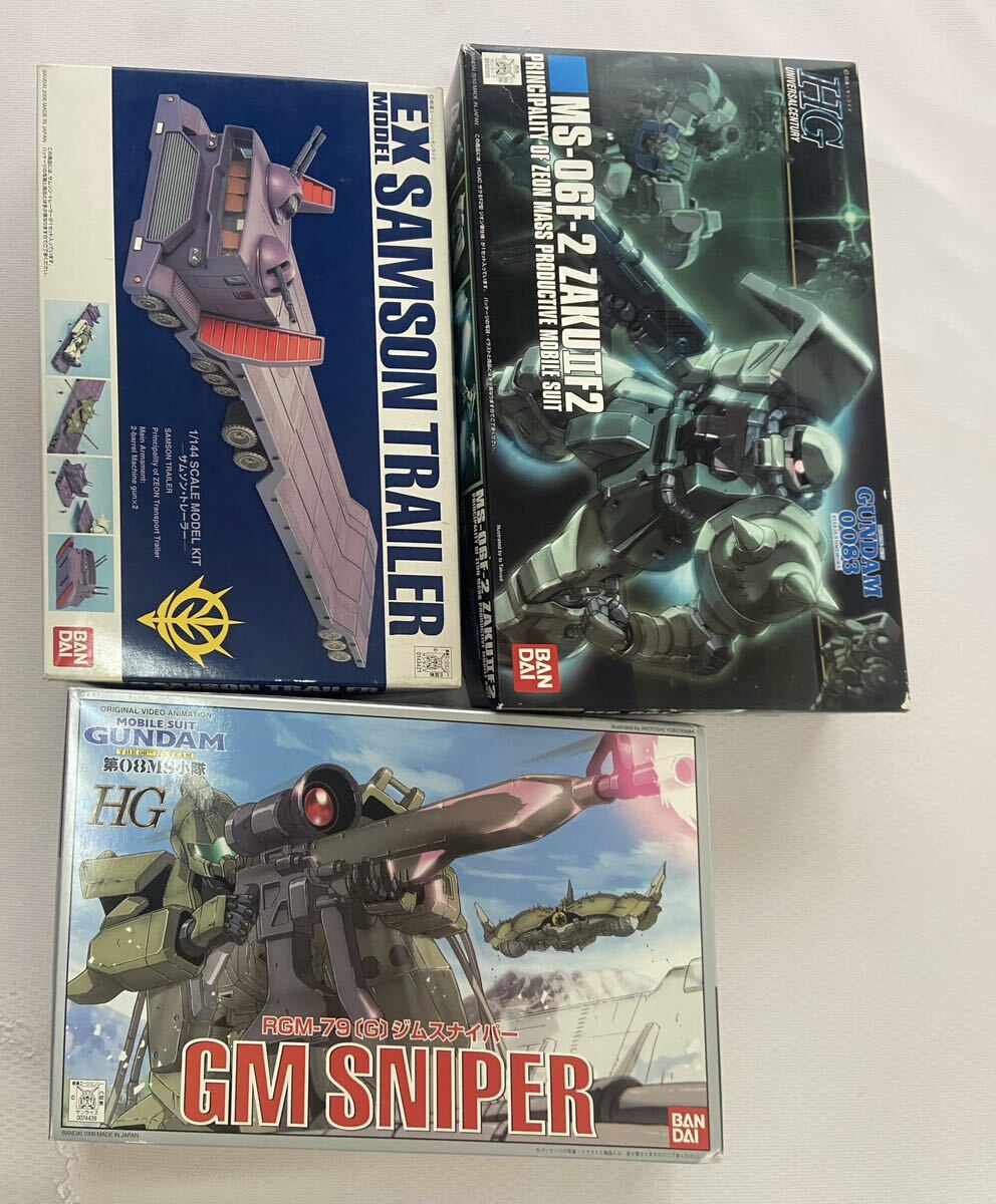 未開封 バンダイ 機動戦士ガンダム EXモデル サムソントレーラー