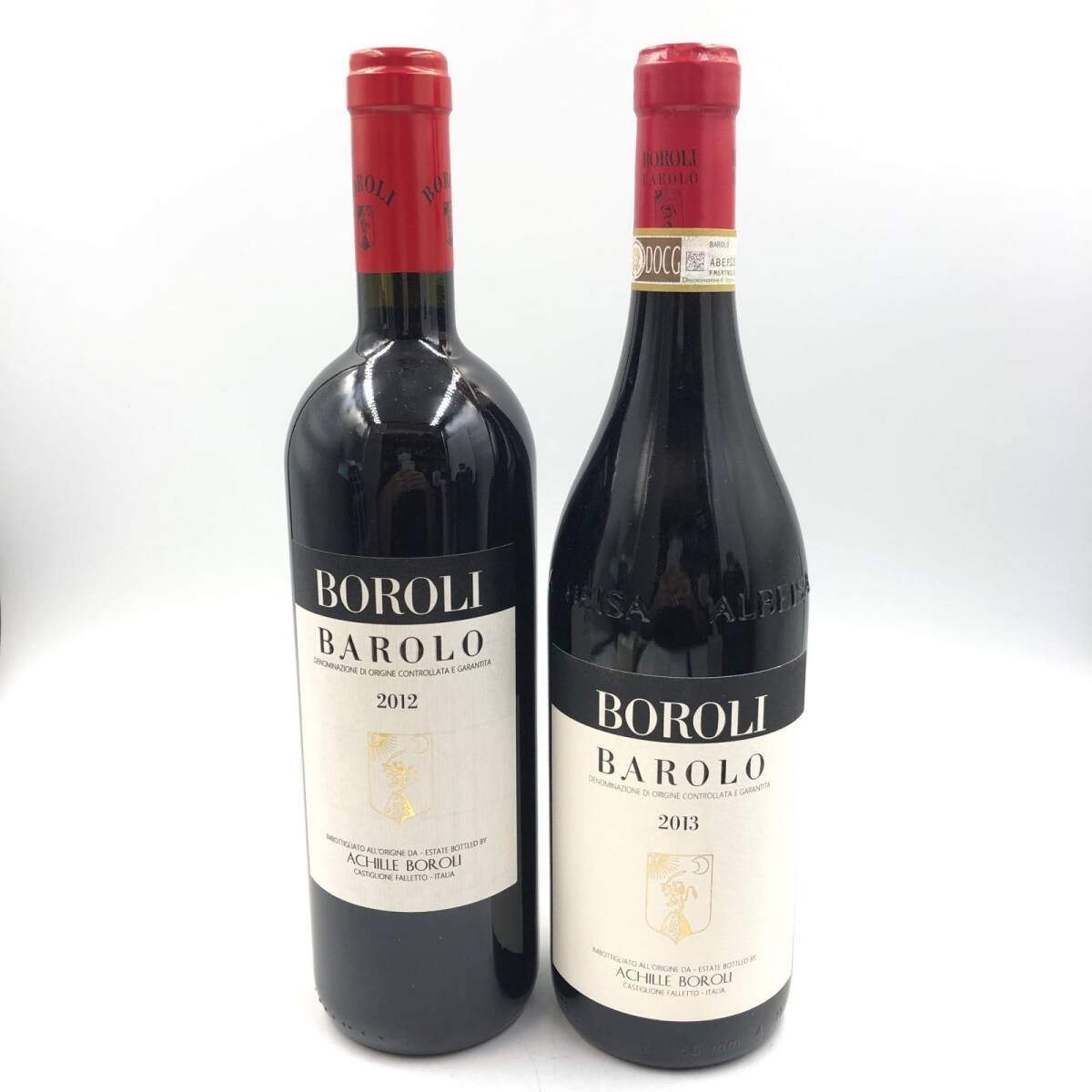 B866★未開栓 BOROLI BAROLO 2本（2012.2013） まとめ商品 容量 750ml アルコール 13.5%