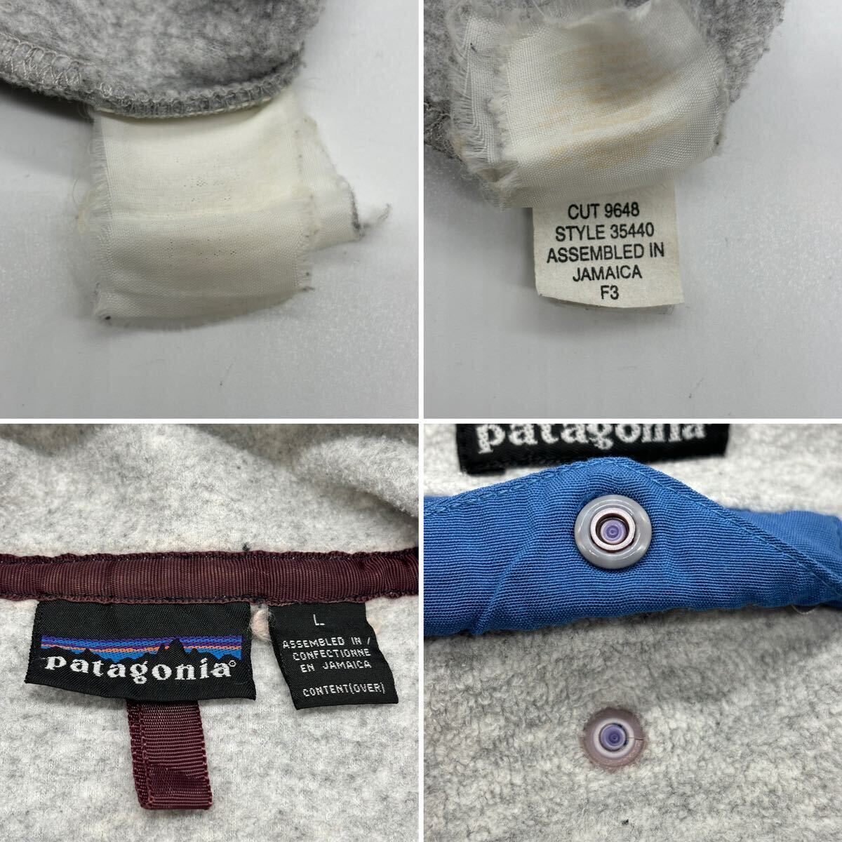 Bibian 比比昂- 【L】90s OLD Patagonia Synchilla Snap T 90 Bibian 比比昂- 【L】90s OLD Patagonia Synchilla Snap T 90