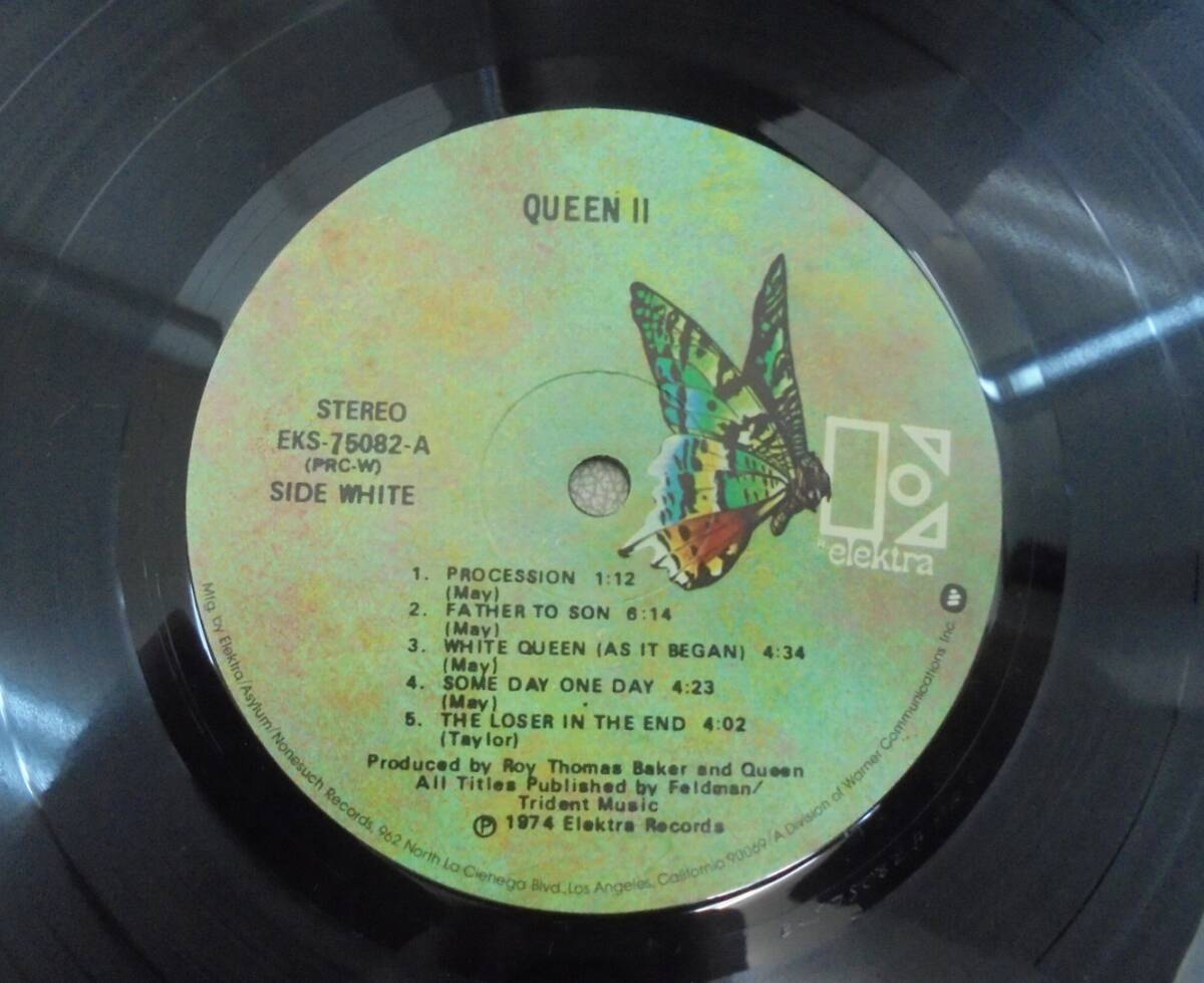  Queen QUEEN/QUEEN Ⅱ/(LP,US запись,ELEKTRA:EKS-75082)