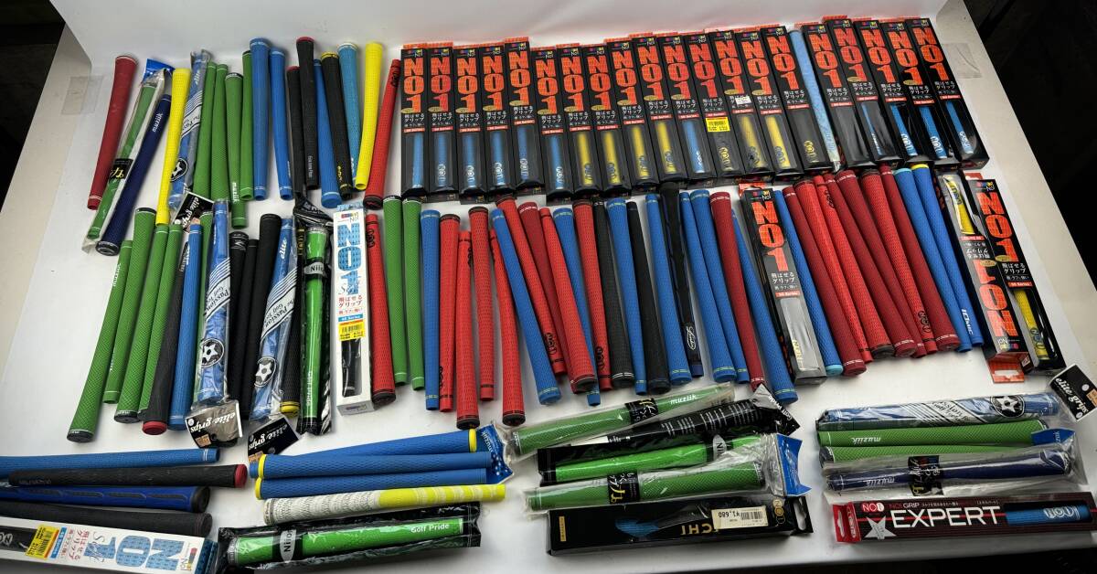 大量　未使用含む　ゴルフクラブ　グリップ　メンズ　1円～　メーカー品　セット　まとめ　ゴルフ道具　コブラ　　B