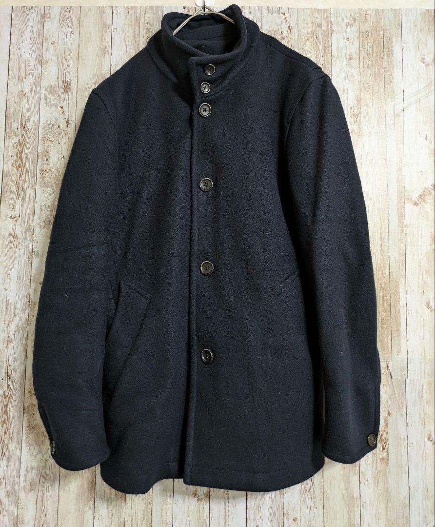 【MEN'S MELROSE】メンズ☆ウールコート☆2way☆首元☆小顔効果☆メンズメルローズ☆アウター☆真冬☆極寒対策☆防寒