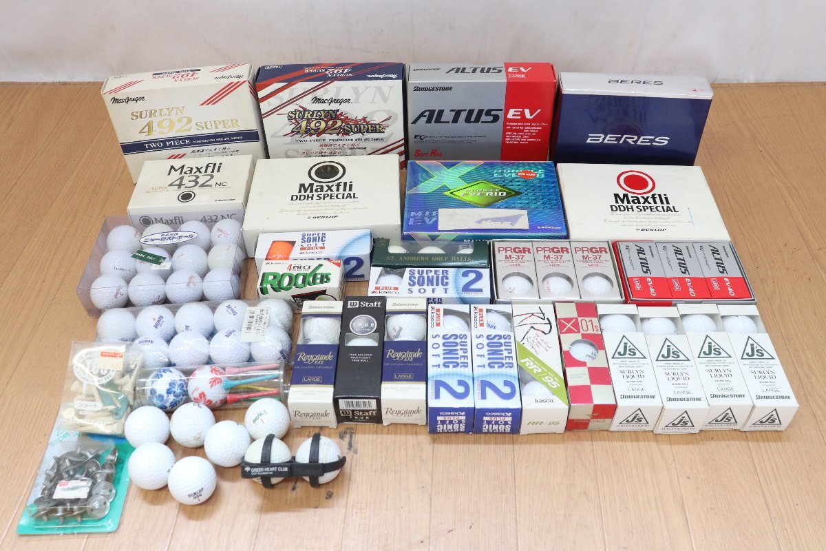 【ト足】 ブリジストン マクレガー ダンロップ 他 ゴルフボール 未使用品あり 大量 まとめ CC000CBB70