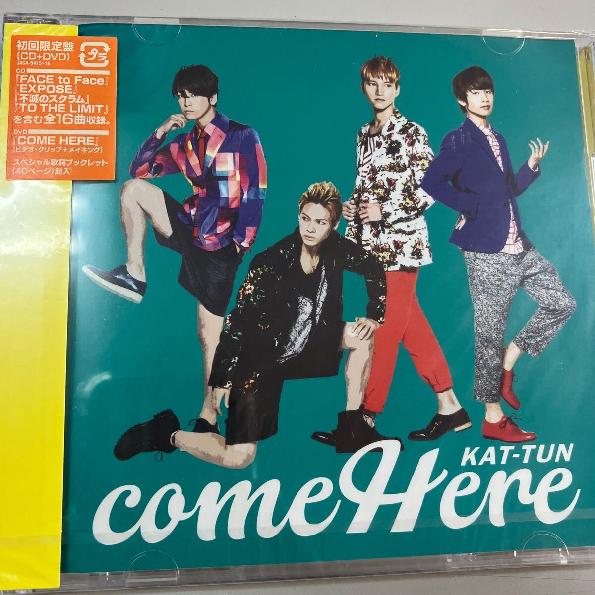 [ не использовался хранение товар ]KAT-TUN COME HERE первый раз ограничение запись CD+DVD JACA-5415~6