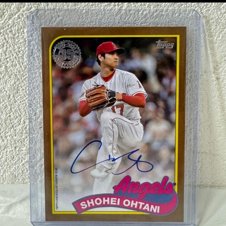 2024 Topps 1989 ドジャース 大谷翔平 直筆サインカード 50シリ 2024 Topps 1989 ドジャース 大谷翔平 直筆サインカード 50シリ