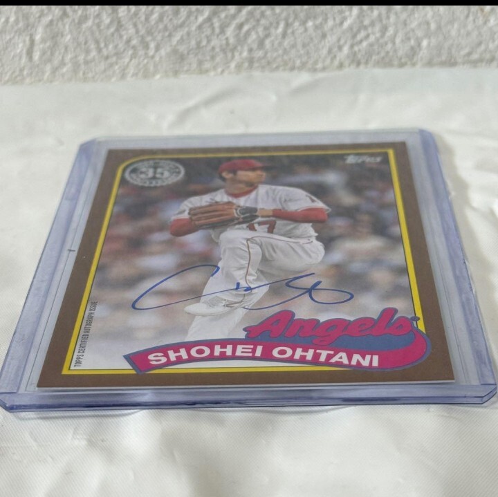 2024 Topps 1989 ドジャース 大谷翔平 直筆サインカード 50シリ 2024 Topps 1989 ドジャース 大谷翔平 直筆サインカード 50シリ