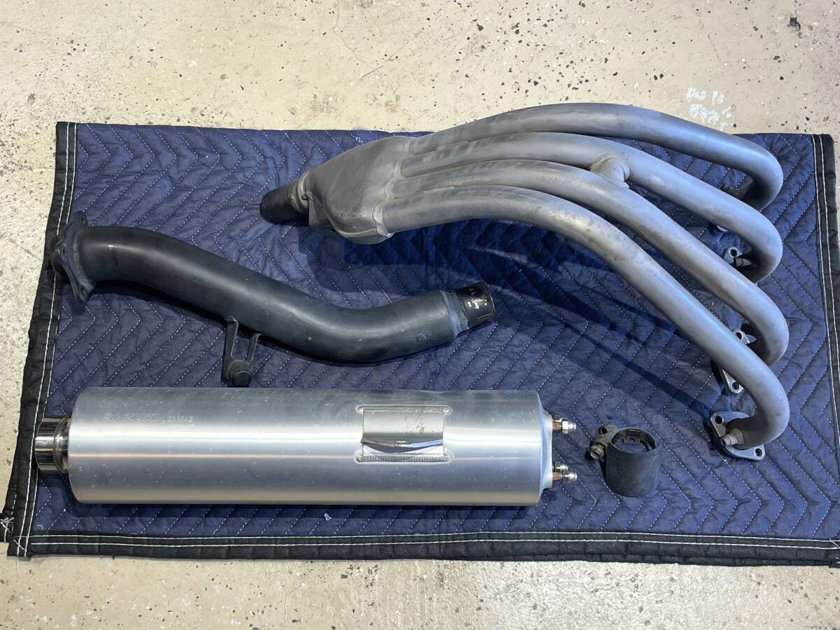 GSX400インパルス GK7CA 純正マフラーエキパイセット 触媒 車検 GSX400インパルス GK7CA 純正マフラーエキパイセット 触媒 車検