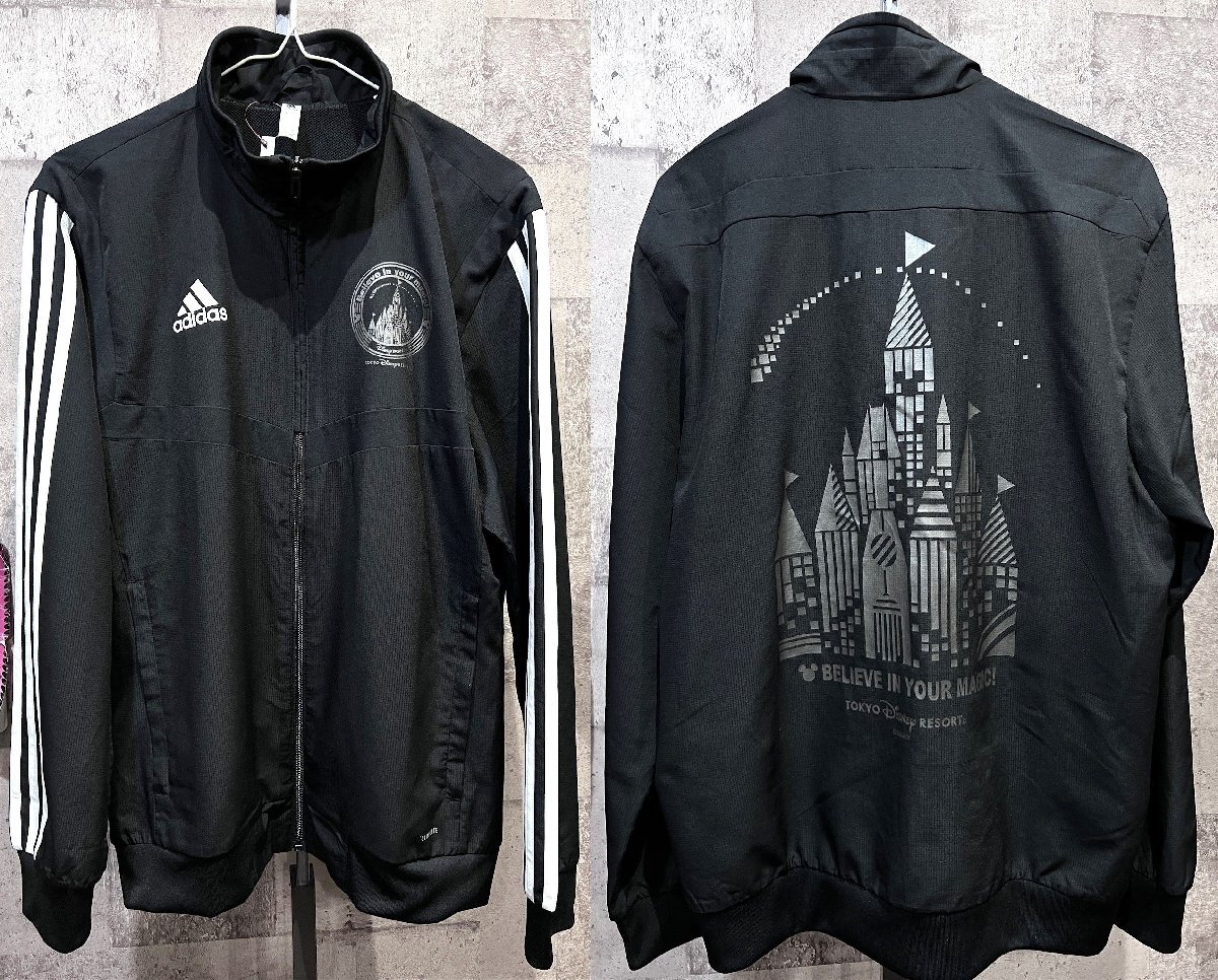 美品 アディダス X 東京ディズニーリゾート 2019 ウインドブレーカー ジャケット L メンズ DISNEY adidas