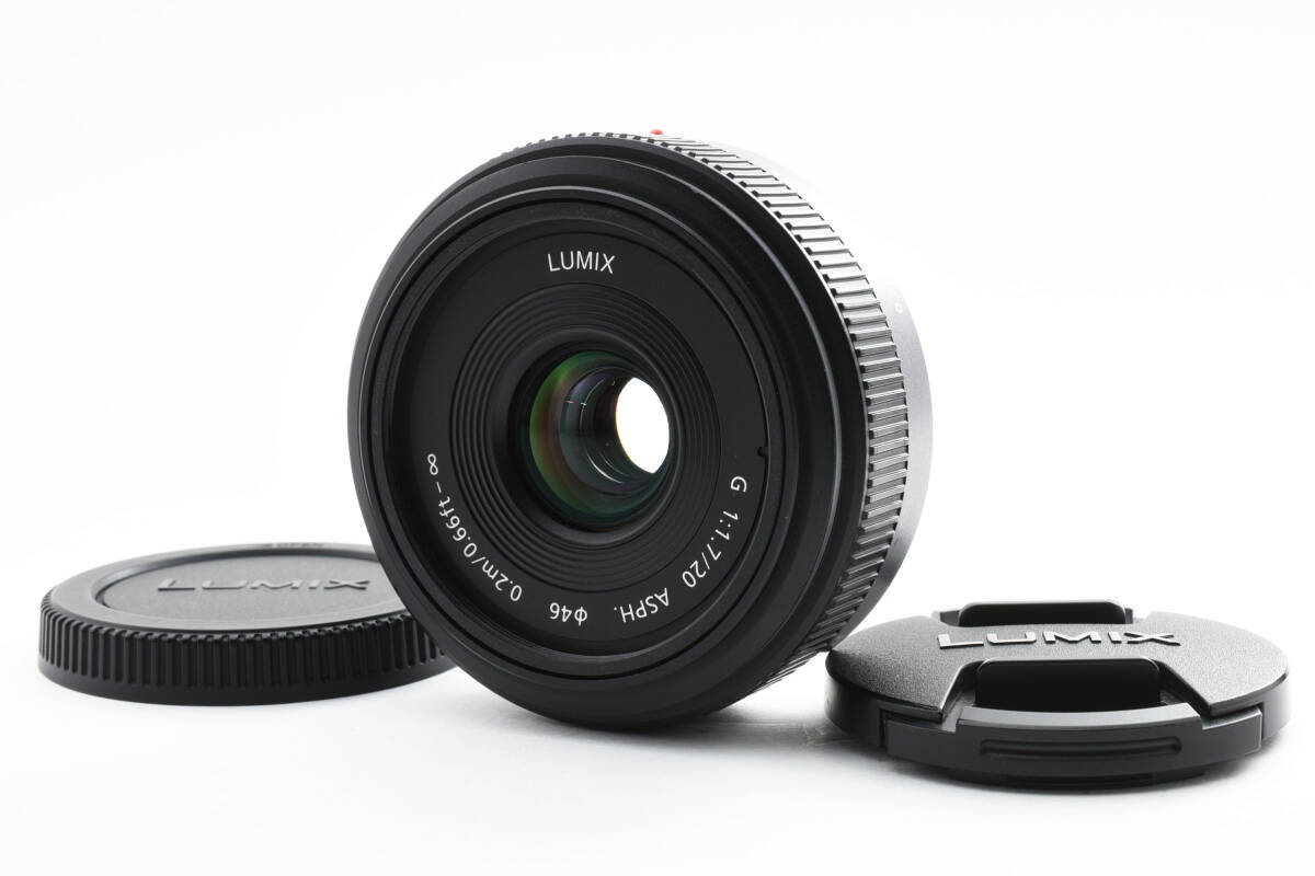 【良品】Panasonic LUMIX G 20mm F1.7 H-H020 単焦点レンズ #331